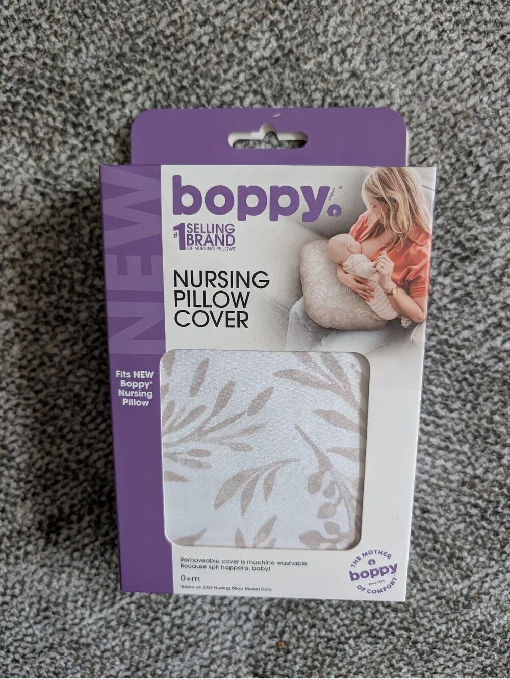 Bobby Luxe Nursing Pillow and NWT Boppy Cover
